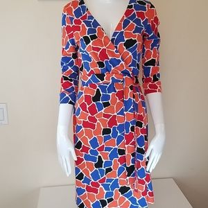 DVF New Julian Two Wrap Dress